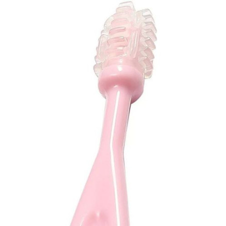 Комплект четки за зъби Babyono 3 бр. 550/01 Розов