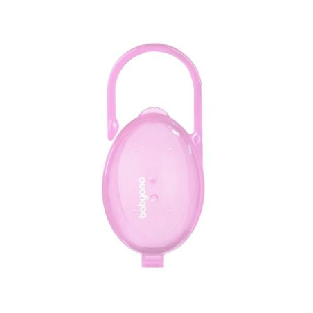 Кутия за залъгалки Babyono 0м+ розова 528/04