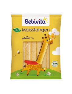 BEBIVITA 19307 БИО Пръчици, царевичен снакс, 40 гр
