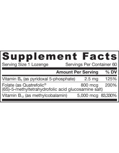 Methyl B-12 5000 mcg -amp, Methyl Folate 800 mcg 2