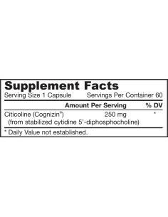 Citicoline (CDP Choline) 250 mg 2