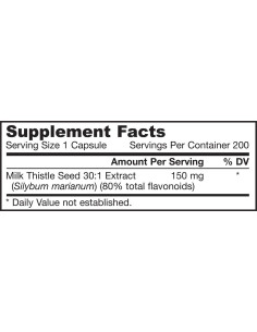 Milk Thistle 150 mg | Standardized 30:1 Extract 2