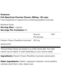 Full Spectrum Passion Flower 500 mg 2