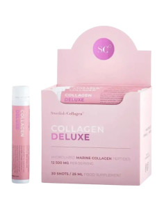 Collagen Deluxe Liquid | Hydrolyzed Marine Collagen Peptides with Hyaluronic Acid, Vitamins and Minerals