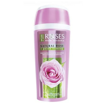 Витализиращ шампоан за коса NATURE OF AGIVA ROSES, 250мл с розова вода