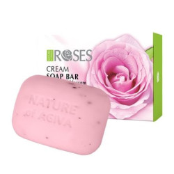 Тоалетен сапун NATURE OF AGIVA ROSES, 75гр white