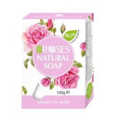 Натурален сапун NATURE OF AGIVA ROSES 100гр,  с розова вода