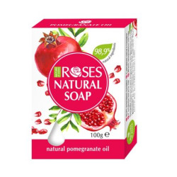 Натурален сапун NATURE OF AGIVA ROSES 100гр, с масло от нар