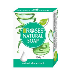 Натурален сапун NATURE OF AGIVA ROSES 100гр, с екстракт от алое