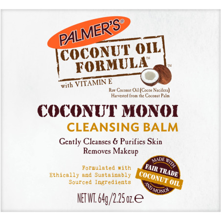 Palmer's почистващ балсам за лице с кокосово масло и моной 64гр.
