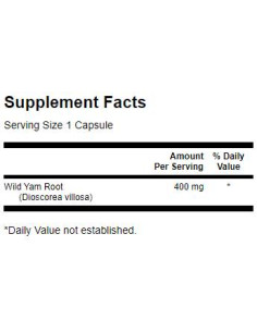 Full Spectrum Wild Yam 400 mg 2