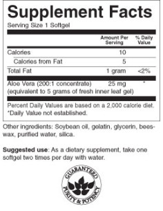 Aloe Vera 25 mg 2