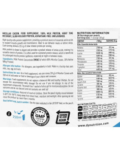 Micellar Casein | Slow-Release Protein  Night Time Recovery 2