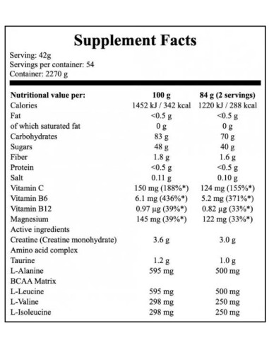 Cell Tech Creatine | with BCAA -amp, Taurine - EXP DATE 31.10.2025