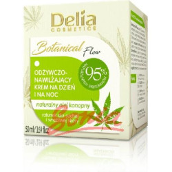 D BOTANICAL Flow Nourishing & Moisturising Day & Night Cream with Hemp Oil 50m