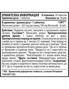 Magnesium Citrate 625mg 2