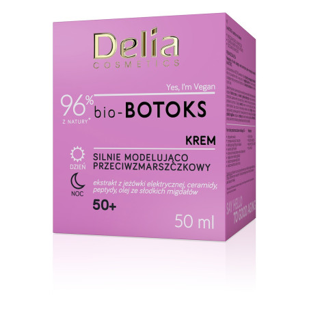 D Bio Botoks FACE CREAM Intense Anti-Wrinkle & Contour Modelling 50+ 50ml