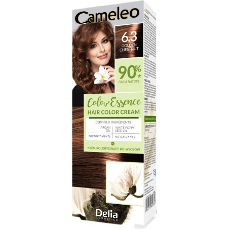 D CAMELEO Color Essence Hair Color Cream 75gr. 6.3 Golden Chesnut