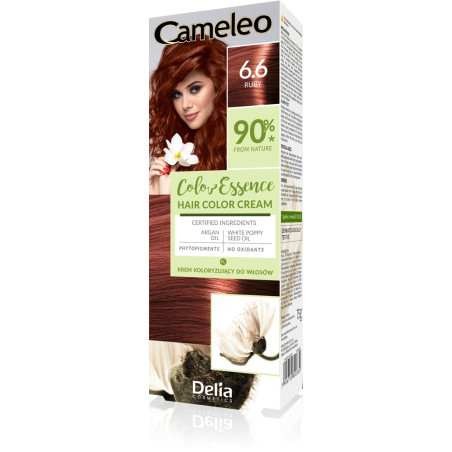 D CAMELEO Color Essence Hair Color Cream 75gr. 6.6 Ruby