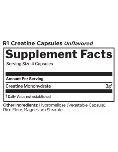 Creatine Monohydrate Caps
