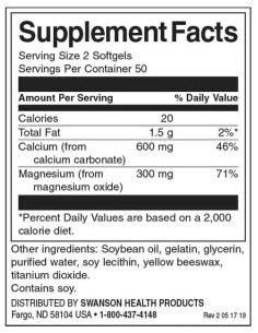 Liquid Calcium -amp, Magnesium 2