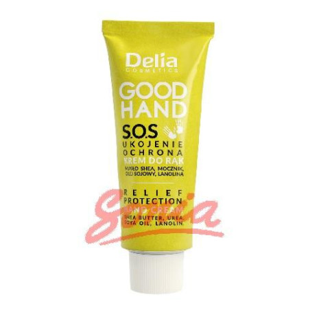 D Good Hand Cream SOS 75ml Relief Protection with Shea butter, Urea, Soya oil, Lanolin