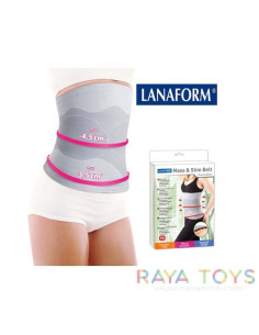 Оформящ колан Lanaform Mass and slim с бамбук и турмалин размер XL