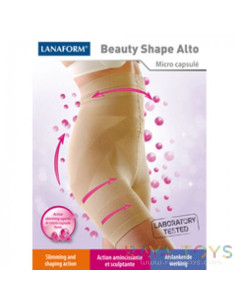 Оформящ клин с микрокапсули Lanaform Beauty Shape Alto бежов размер 6
