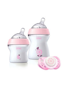 Подаръчен комплект за новородено Chicco Natural Feeling, момиче