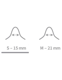 Силиконови протектори за зърна BabyOno, размер S 2