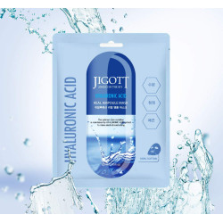 JIGOTT HYALURONIC ACID REAL AMPOULE MASK