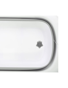 Сгъваема бебешка вана с оттичане Lorelli, 83см, Dino Grey 2