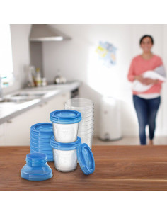 Контейнери Philips AVENT за съхранение на кърма 180 мл./ 10 бр. 2