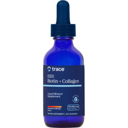 Trace Minerals Ionic Biotin + Collagen 75,000mcg - Йонен Биотин + Колаген | 59ml