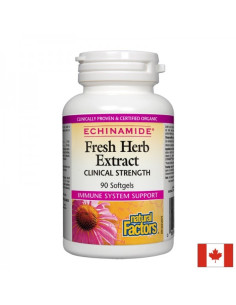 Имунитет Ехинацея Echinamide Fresh Herb Extract 250 mg х 90 софтгел капсули