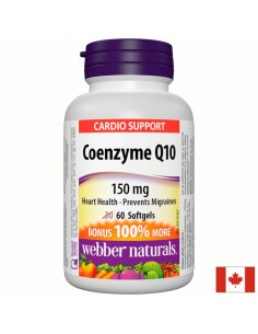 Coenzyme Q10/ Коензим Q10 150 mg x 60 софтгел капсули