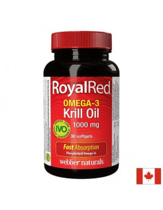 Омега-3 Крил масло RoyalRed 1000 mg x 30 софтгел капсули