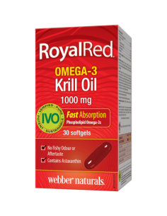 Омега-3 Крил масло RoyalRed 1000 mg x 30 софтгел капсули 2
