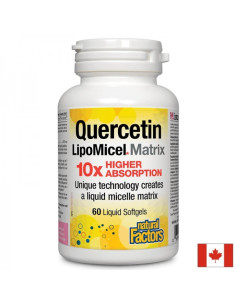 Кверцетин LipoMicel Matrix 10 X Higher Absorption 250 mg x 60 софтгел капсули