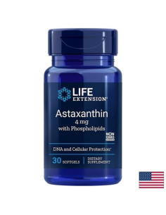 Astaxanthin with Phospholipids/ Астаксантин с Фосфолипиди 84 mg х 30 софтгел капсули