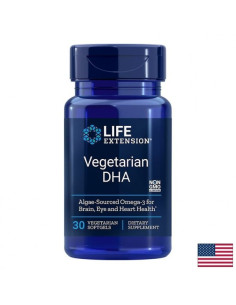 Vegetarian DHA Растителна DHA 200 mg х 30 софтгел капсули