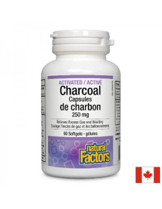 Активен въглен От черупки на кокосов орех 90 софтгел капсули