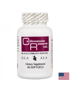 Масло от семена на касис Имунитет, сърдечносъдово здраве, контрол на възпалението 90 софтгел капсули