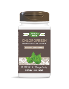 Хлорофреш Хлорофил концентрат – Детоксикация и свежест Chlorofresh Chlorophyll Concentrat 90 софтгел капсули 2