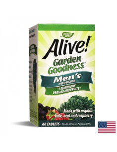 Мултивитамини за мъже Алайв Alive! Garden Goodness Mens Multi-Vitamin 60 таблетки