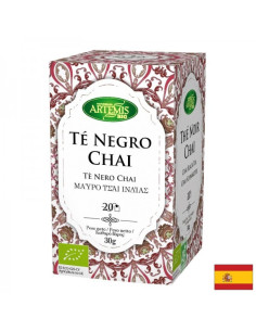Черен чай с индийски подправки БИО 20 филтърни пакетчета