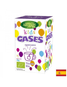Чай за деца при газове и храносмилателни проблеми Био Kids Ases Tisana Bio 20 филтърни пакетчета