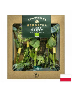 Лиофилизиран чай от три вида мента Био 5 стика x 1,5 g