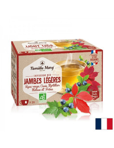 Infusion bio jambes legeres/ Чай за венозната система, 20 филтърни пакетчета