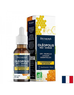 Имунитет Олеополис (с екстракт от грейпфрут, прополис, мащерка, риган и камфорово дърво) 30 ml капки (без алкохол)